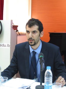 While presenting my paper "Armenians in Iraqi Kurdistan and the Prospects for Armenia-KRG Relations" during the "Armenians in Iraq" conference organized by the Armenian Diaspora Research Center (ADRC) at Haigazian University 31/5/2017 .