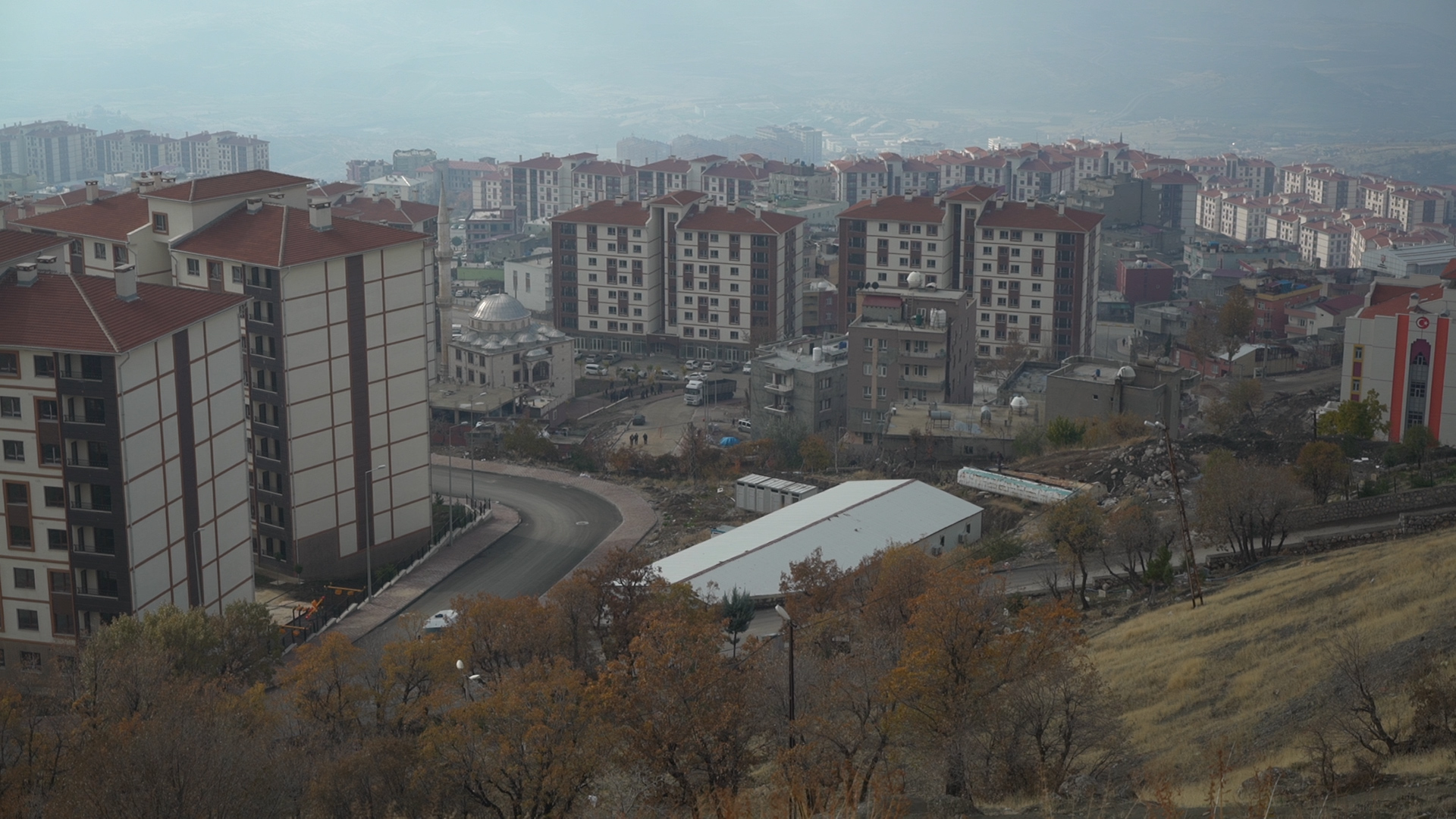 state-built high-rise blocks in Sirnak 