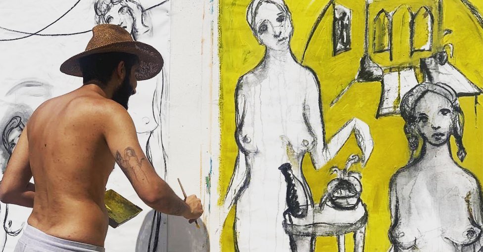 Simon Mhanna, the Painter Who Highlights Perfectly the Yellow (By Christiane Waked) 